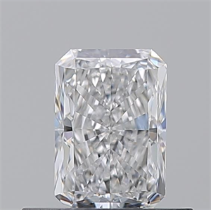 Picture of Natural Diamond 0.51 Carats, Radiant with  Cut, E Color, VVS1 Clarity and Certified by GIA