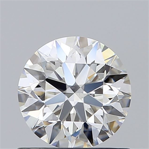 Foto Diamante Natural 0.76 quilates, Redondo , Color F, claridad VS2 y certificado GIA de