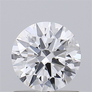 Picture of Lab Grown Diamond 0.81 Carats, Round with Ideal Cut, D Color, VVS2 Clarity and Certified by IGI