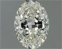 Natural Diamond 0.80 Carats, Oval with  Cut, J Color, VVS1 Clarity and Certified by IGI