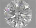 Natural Diamond 0.71 Carats, Round with Excellent Cut, J Color, VVS1 Clarity and Certified by GIA