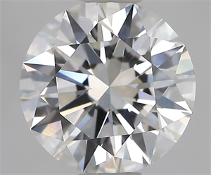 Picture of Lab Grown Diamond 1.55 Carats, Round with Excellent Cut, D Color, VVS2 Clarity and Certified by IGI