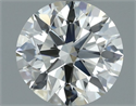 Diamante Natural 0.60 quilates, Redondo , Color L, claridad VS1 y certificado GIA