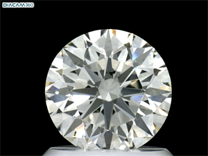 Foto Diamante Natural 1.08 quilates, Redondo , Color K, claridad SI2 y certificado GIA de