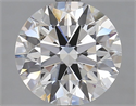 Lab Grown Diamond 2.91 Carats, Round with Ideal Cut, D Color, VVS1 Clarity and Certified by IGI