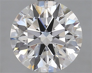 Picture of Lab Grown Diamond 2.91 Carats, Round with Ideal Cut, D Color, VVS1 Clarity and Certified by IGI