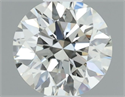 Diamante Natural 0.50 quilates, Redondo , Color I, claridad VVS2 y certificado IGI