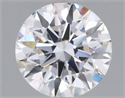 Del inventario de diamantes de laboratorio, 1.04 quilates, Redondo , Color D, claridad VVS2 y certificado IGI