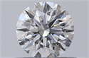 Natural Diamond 0.43 Carats, Round with Excellent Cut, D Color, I1 Clarity and Certified by GIA