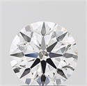 Del inventario de diamantes de laboratorio, 2.05 quilates, Redondo , Color D, claridad VVS2 y certificado IGI