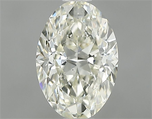 Picture of Natural Diamond 0.80 Carats, Oval with  Cut, L Color, VS2 Clarity and Certified by GIA
