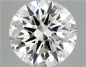 Lab Grown Diamond 2.90 Carats, Round with Ideal Cut, F Color, VS2 Clarity and Certified by IGI