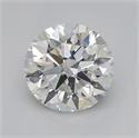 Natural Diamond 1.20 Carats, Round with Excellent Cut, I Color, SI2 Clarity and Certified by GIA