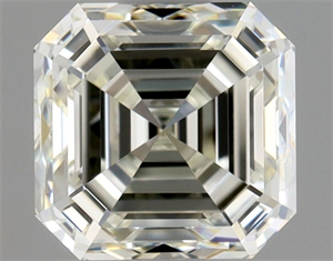 Picture of Natural Diamond 1.01 Carats, Asscher with  Cut, K Color, VVS1 Clarity and Certified by GIA