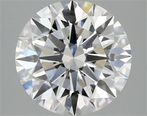 Picture of Lab Grown Diamond 3.07 Carats, Round with Ideal Cut, D Color, VVS2 Clarity and Certified by IGI