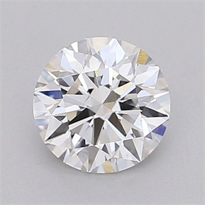 Picture of Lab Grown Diamond 1.07 Carats, Round with Ideal Cut, F Color, VS2 Clarity and Certified by IGI