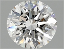 Lab Grown Diamond 1.45 Carats, Round with Excellent Cut, F Color, VS1 Clarity and Certified by IGI
