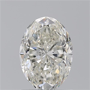 Picture of Natural Diamond 1.51 Carats, Oval with  Cut, I Color, VS2 Clarity and Certified by GIA