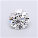 Lab Grown Diamond 1.06 Carats, Round with Ideal Cut, F Color, VS1 Clarity and Certified by IGI