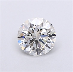 Picture of Lab Grown Diamond 1.06 Carats, Round with Ideal Cut, F Color, VS1 Clarity and Certified by IGI