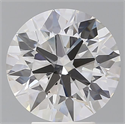Lab Grown Diamond 4.54 Carats, Round with Ideal Cut, E Color, VVS2 Clarity and Certified by IGI