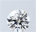 Lab Grown Diamond 2.04 Carats, Round with Ideal Cut, D Color, VVS1 Clarity and Certified by IGI