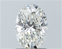 Diamante Natural 1.00 quilates, Ovalado , Color H, claridad SI2 y certificado GIA