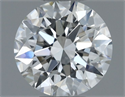 Diamante Natural 0.50 quilates, Redondo , Color F, claridad VS2 y certificado IGI