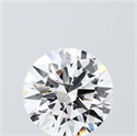Del inventario de diamantes de laboratorio, 1.55 quilates, Redondo , Color F, claridad VVS2 y certificado IGI