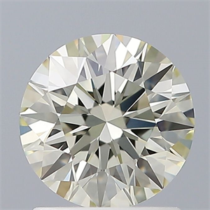 Picture of Natural Diamond 1.14 Carats, Round with Very Good Cut, M Color, VS2 Clarity and Certified by GIA