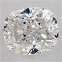 Natural Diamond 0.72 Carats, Cushion with  Cut, H Color, VVS2 Clarity and Certified by GIA