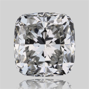 Foto Diamante Natural 0.70 quilates, Del cojín , Color F, claridad VS2 y certificado GIA de