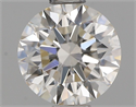 Diamante Natural 0.86 quilates, Redondo , Color J, claridad IF y certificado IGI