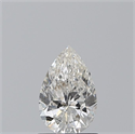 Natural Diamond 1.00 Carats, Pear with  Cut, H Color, SI2 Clarity and Certified by GIA