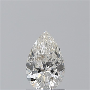 Picture of Natural Diamond 1.00 Carats, Pear with  Cut, H Color, SI2 Clarity and Certified by GIA
