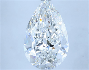 Foto Diamante Natural 3.00 quilates, De pera , Color E, claridad SI2 y certificado GIA de