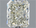 Diamante Natural 1.02 quilates, Radiante , Color K, claridad SI2 y certificado GIA
