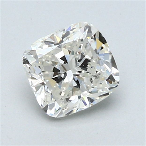 Picture of Natural Diamond 1.03 Carats, Cushion with  Cut, I Color, I1 Clarity and Certified by GIA