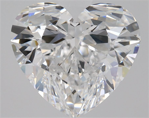 Picture of Natural Diamond 1.50 Carats, Heart with  Cut, D Color, VS1 Clarity and Certified by GIA