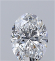 Natural Diamond 0.41 Carats, Oval with  Cut, E Color, VVS2 Clarity and Certified by GIA