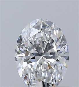 Picture of Natural Diamond 0.41 Carats, Oval with  Cut, E Color, VVS2 Clarity and Certified by GIA