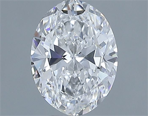 Picture of Natural Diamond 1.01 Carats, Oval with  Cut, D Color, VS1 Clarity and Certified by GIA