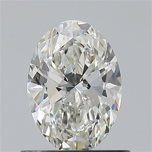 Picture of Natural Diamond 0.70 Carats, Oval with  Cut, I Color, VS1 Clarity and Certified by GIA