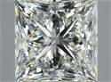 Natural Diamond 5.01 Carats, Princess with  Cut, J Color, VVS1 Clarity and Certified by GIA