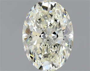 Picture of Natural Diamond 1.12 Carats, Oval with  Cut, K Color, SI1 Clarity and Certified by GIA