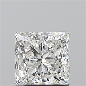 Picture of Natural Diamond 1.20 Carats, Princess with  Cut, G Color, VS2 Clarity and Certified by GIA