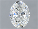 Diamante Natural 0.60 quilates, Ovalado , Color G, claridad VS1 y certificado GIA