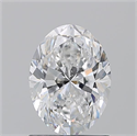 Natural Diamond 1.31 Carats, Oval with  Cut, D Color, SI1 Clarity and Certified by GIA