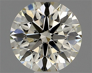 Picture of Natural Diamond 0.73 Carats, Round with Excellent Cut, K Color, VVS2 Clarity and Certified by IGI
