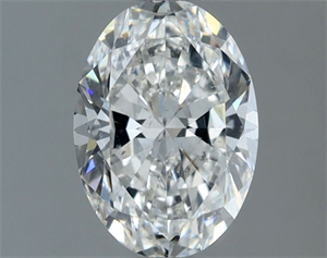 Picture of Natural Diamond 1.22 Carats, Oval with  Cut, G Color, I1 Clarity and Certified by GIA